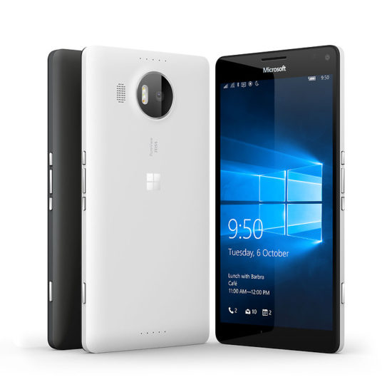 Microsoft présente les Lumia 950 et Lumia 950 XL