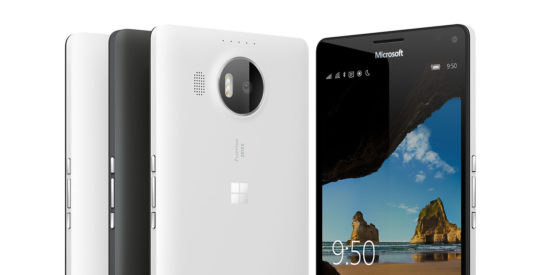 Microsoft présente les Lumia 950 et Lumia 950 XL