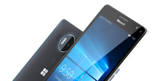 Microsoft présente les Lumia 950 et Lumia 950 XL