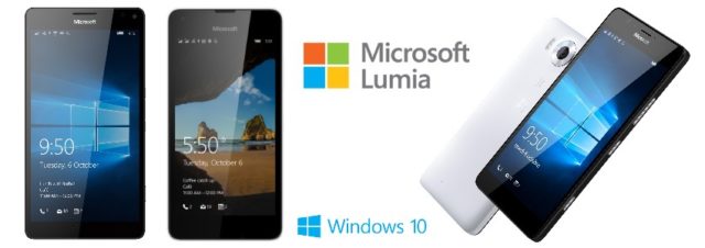 Microsoft présente les Lumia 950 et Lumia 950 XL, et le Lumia 550