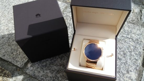 Prise en main de la montre Huawei Watch