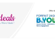 [Bon Plan] Bouygues Telecom : le forfait B&You 24/24 (Appels/SMS/MMS illimités) à 1€/mois au lieu de 10,99€ pendant 1 an