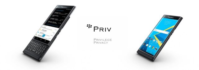 Le BlackBerry Priv sera bientôt disponible !