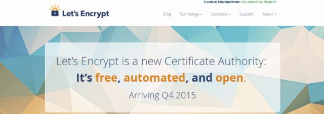 Let’s Encrypt : un certificat SSL gratuit et reconnu par tous les navigateurs