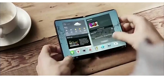 Samsung : un premier smartphone avec un écran pliable pour janvier 2016 ?