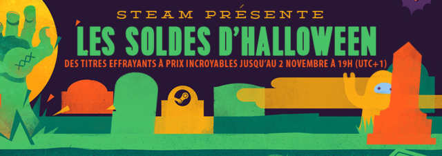 Steam fête Halloween avec de belles promotions