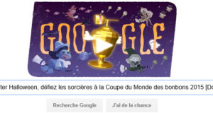 Pour fêter Halloween, Google vous invite à défier les sorcières à la Coupe du Monde des bonbons 2015 [Doodle]