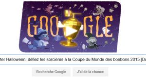 Pour fêter Halloween, Google vous invite à défier les sorcières à la Coupe du Monde des bonbons 2015 [Doodle]