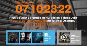 Orange TV : plus de 350 épisodes offerts lors d'un marathon des séries