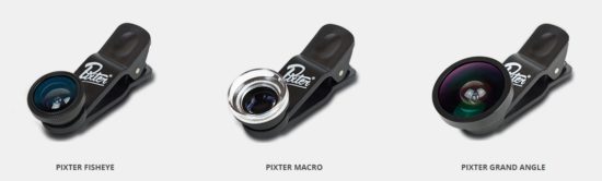 Pixter : ajouter un objectif à votre smartphone