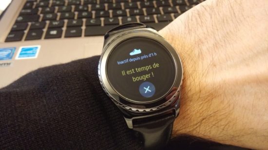 Prise en main de la Samsung Gear S2