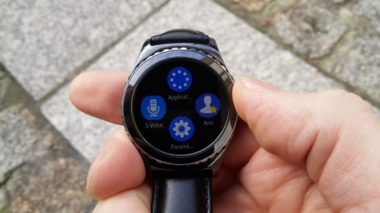 Prise en main de la Samsung Gear S2