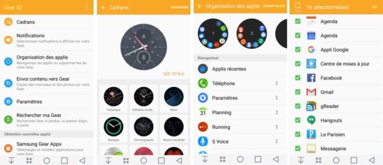 Prise en main de la Samsung Gear S2