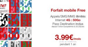 FreeMobile propose de nouveau un forfait à 3,99€ par mois pendant 1 an sur Vente-privee.com