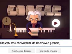 Google fête le 245ème anniversaire de Beethoven [#Doodle]