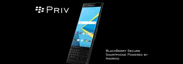 Le BlackBerry Priv est disponible en France