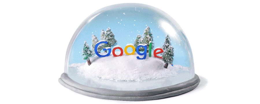 Google fête le Solstice d'hiver 2015 (Hémisphère Nord) [#Doodle]