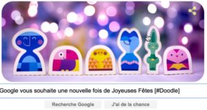 Google vous souhaite une nouvelle fois de Joyeuses Fêtes [#Doodle]
