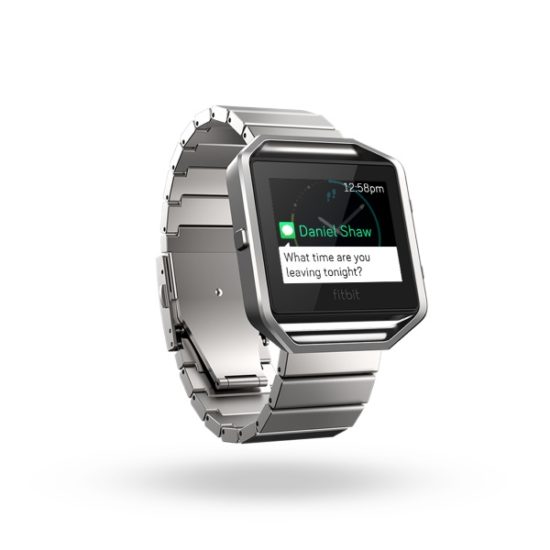 #CES2016 - Fitbit dévoile sa montre Fitbit Blaze