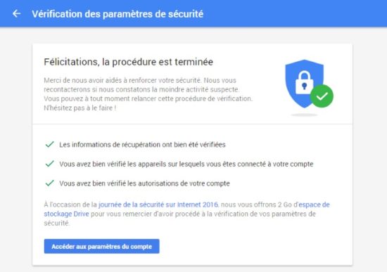 Google Drive : 2Go à vie, ça vous dit ?