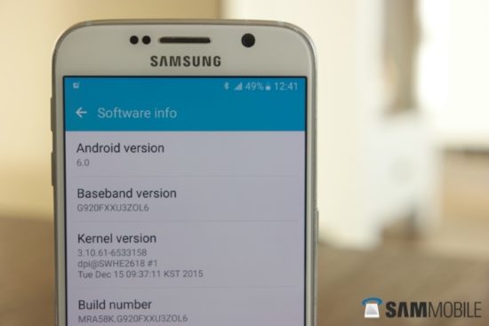 Arrivée de Android 6.0 Marshmallow chez Samsung