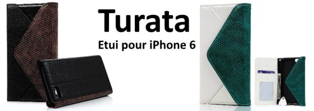 Etui portefeuille Turata pour iPhone 6 [Test]