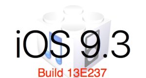 La nouvelle version de l’iOS 9.3 est disponible au téléchargement [liens directs]