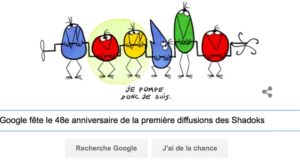 Google fête le 48e anniversaire de la première diffusions des Shadoks [#Doodle]