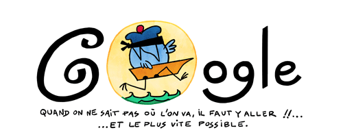 Google fête le 48e anniversaire de la première diffusions des Shadoks [#Doodle]