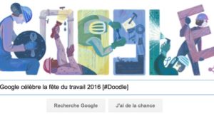 Google célèbre la fête du travail 2016 [#Doodle]