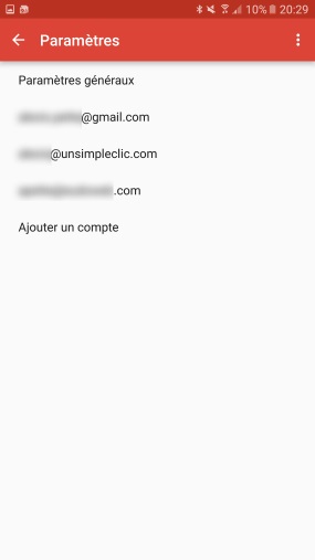 Comment ajouter un compte Exchange depuis Gmail sur Android ?