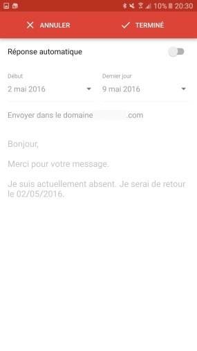 Comment ajouter un compte Exchange depuis Gmail sur Android ?