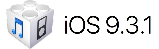 Téléchargez (download) l'iOS/firmware 9.3.1