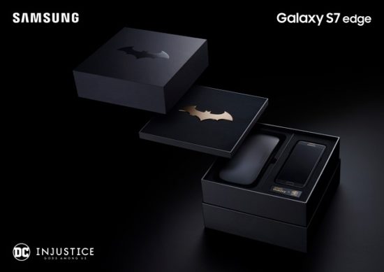 Samsung dévoile un Galaxy S7 Edge Injustice Edition aux couleurs de Batman