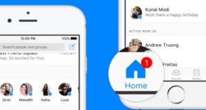 Facebook annonce l'arrivée d'un nouveau bouton Home sur Facebook Messenger