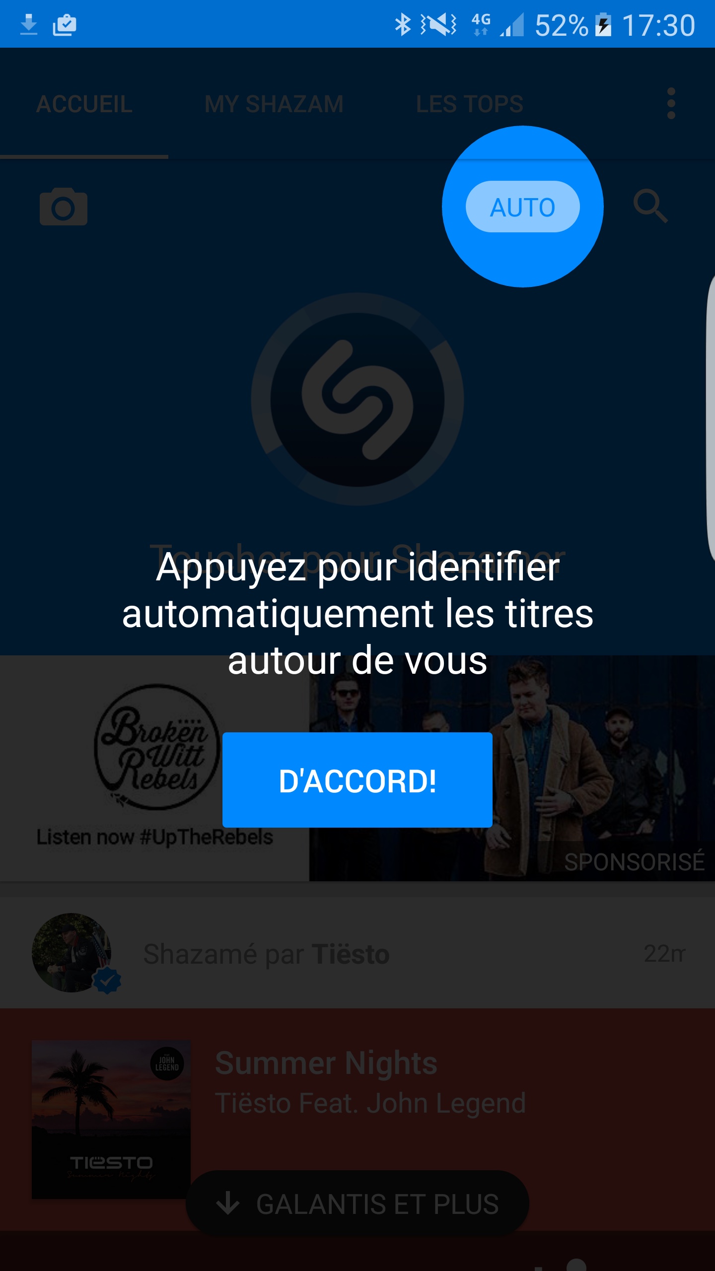 Shazam peut maintenant reconnaître automatiquement ce que vous écoutez