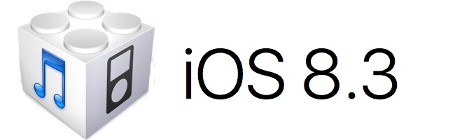 Téléchargez (download) l’iOS/firmware 8.3