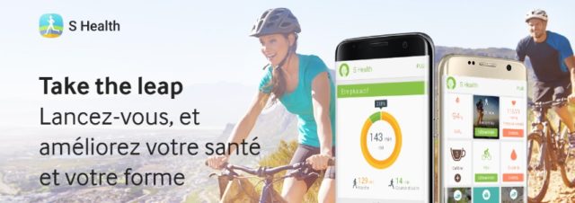 L'application Samsung S Health est compatible avec Fitbit, Jawbone et Misfit