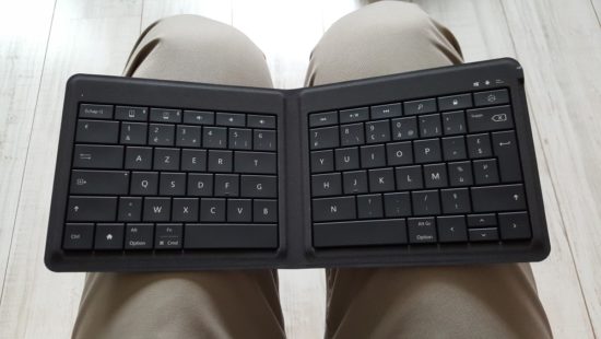 Test : Le clavier pliable universel double Bluetooth de Microsoft