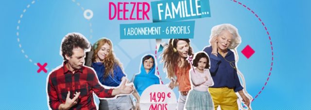 L'offre Deezer Famille est enfin disponible pour tous !