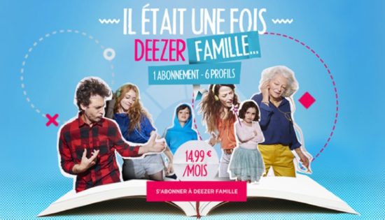 L'offre Deezer Famille est enfin disponible pour tous !