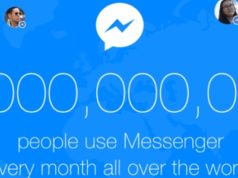 Facebook Messenger est utilisé par un milliard d'utilisateurs tous les mois
