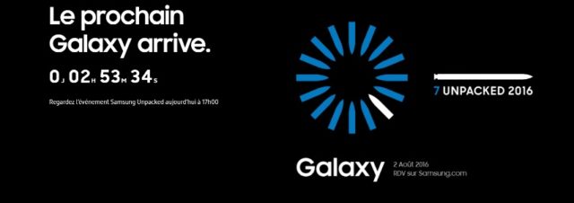 Comment suivre en direct la conférence Samsung Unpacked 2016 ?