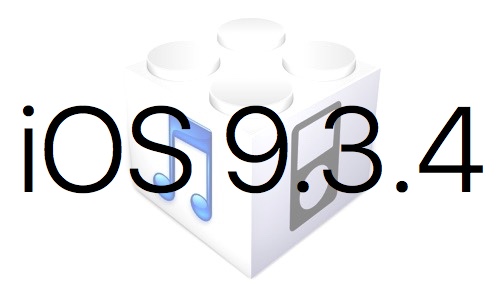 L’iOS 9.3.4 est disponible au téléchargement [liens directs]