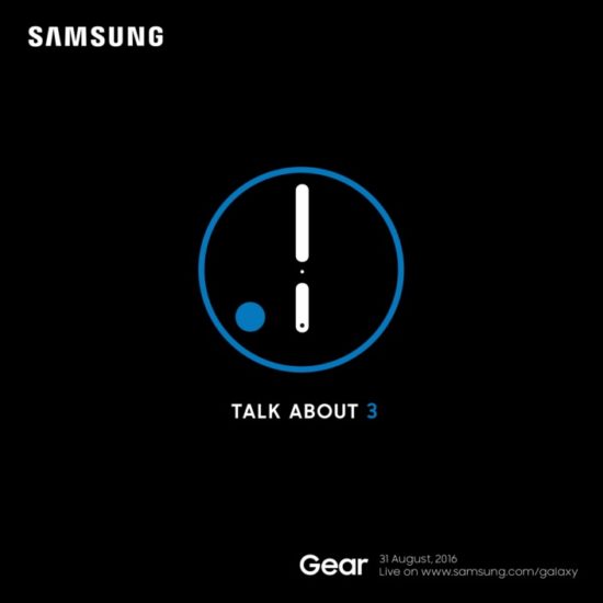 #IFA2016 - Samsung aurait préparé 3 modèles pour sa Gear S3