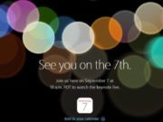 iPhone 7 : Apple officialise la tenue d’une Keynote pour le 7 septembre 2016 iPhone 7 : Apple officialise la tenue d’une Keynote pour le 7 septembre 2016