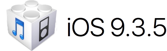 Télécharger (download) l'iOS/firmware 9.3.5