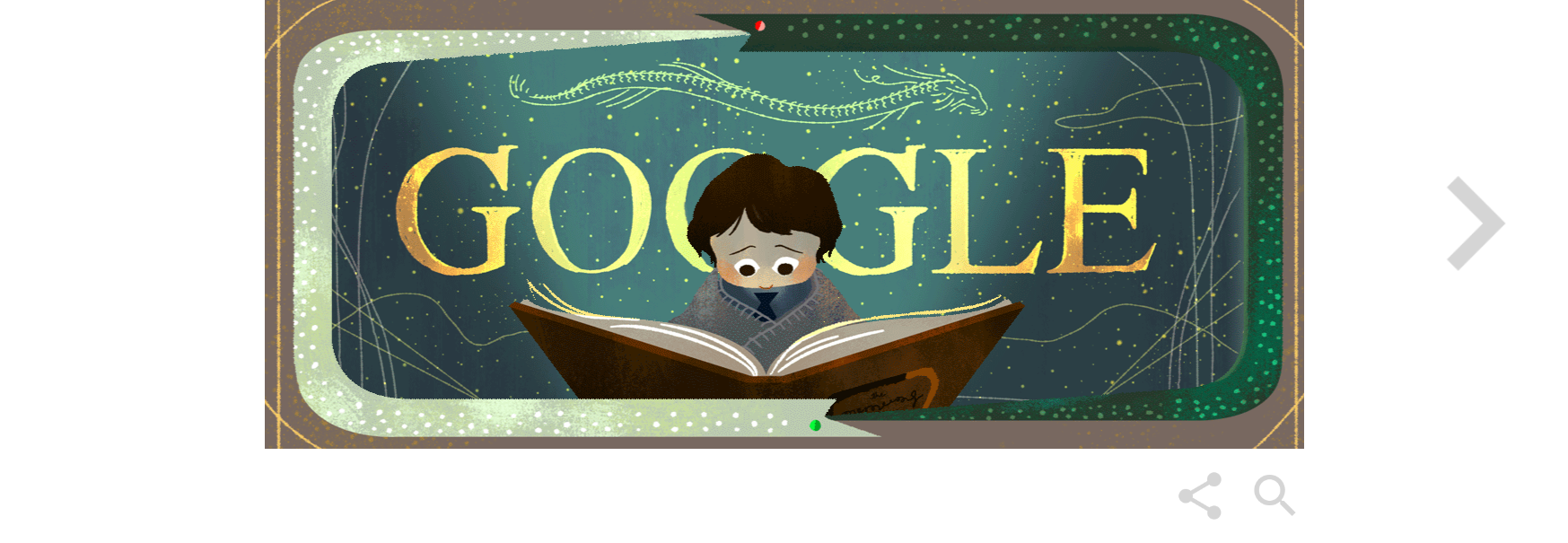 Google nous rappelle quand a été publié L'Histoire sans fin [#Doodle]