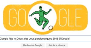 Google fête le Début des Jeux paralympiques 2016 [#Doodle]