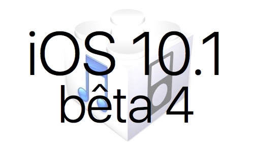 L’iOS 10.1 bêta 4 est disponible pour les développeurs et le public